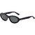 OTIS Birdie Eco Black Neutral Grey Polarised Glass Angle