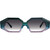 Valley Eyewear Genesis Forest Green Rose Olive Rose Gradient Front