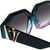 Valley Eyewear Genesis Forest Green Rose Olive Rose Gradient Temple