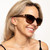 Locello Harmony Tortoiseshell Gold Brown Polarised Lifestyle