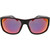 Quiksilver Wind Wave Matte Black Red Polarised Front