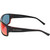 Quiksilver Wind Wave Matte Black Red Polarised Temple