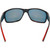 Quiksilver Wind Wave Matte Black Red Polarised Inner Frame