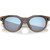 Oakley Meta Glasses Meta HSTN Brown Prizm Deep Water Polarised Front Folded
