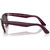 Ray-Ban Original Wayfarer RB2140 Violet Transparent Pink Dark Grey Temple