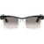 Ray-Ban Wayfarer RB2240 Black on Transparent Grey Gradient Front