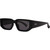 Liive Innocent Matte Black Smoke Polarised Angle