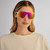 Cancer Council Outfield Shield White Red Mirror Polarised Lifestyle