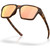 Oakley Briza Tortoise Dark Amber Prizm Rose Gold Angle