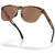 Oakley Frogskins Range XL Brown Tortoise Smoke Prizm Tungsten Polarised Angle