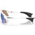 Oakley Stunt Devil Matte White Prizm Sapphire Temple