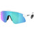 Oakley Stunt Devil S Matte White Prizm Sapphire Angle