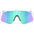Oakley Stunt Devil S Matte White Prizm Sapphire Front
