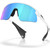 Oakley Stunt Devil S Matte White Prizm Sapphire Angle