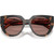 Prada PR14WS Mauve Tortoise Light Brown Front Folded