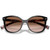 Prada PR22ZS Black Brown Gradient Front Folded