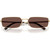 Prada PRA60S Pale Gold Black Chocolate Front Folded