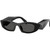 Prada PRB16S Black Dark Grey Angle
