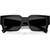 Prada PRB17SF Black Talc Dark Grey Front Folded
