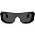 Prada PRB18S Black Dark Grey Front