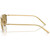 Prada PRC51S Gold Green Olive Temple