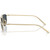 Prada PRC51S Pale Gold Dark Grey Temple