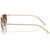Prada PRC51S Pale Gold Black Chocolate Temple