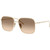 Prada PRC54SD Pale Gold Light Brown Gradient Angle
