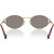 Miu Miu MU52YS Pale Gold Dark Grey Inner Frame