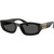 Miu Miu MUB04S Black Dark Grey Angle