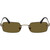 Miu Miu MUB50S Old Gold Dark Brown Front