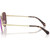 Michael Kors Perledo MK1172 Light Gold Blue Mirror Polarised Temple