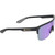 Dragon Eyewear Slotted Black Purple LL Ionised Angle