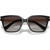 Michael Kors Piedmont MK2263U Black Grey Gradient Front Folded