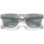 Oliver Peoples R-3 OV5555SU Workman Grey Grey Flash Polarised Front Folded