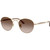 Giorgio Armani AR6177 Matte Pale Gold Brown Gradient Angle