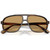 Emporio Armani EA4263U Striped Dark Green Brown Front Folded