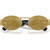 Versace VE2264 Gold Brown Gold Mirror Front Folded
