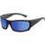 Dirty Dog Ninja Black Grey Blue Mirror Polarised Angle