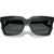 Versace VE4498F Black Dark Grey Front Folded