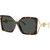 Versace VE4502U Havana Dark Grey Angle