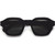 Retrosuperfuture Saluto Black Grey Front Folded