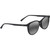 Maui Jim Alahee Shiny Black Neutral Grey Polarised Glass Angle
