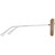 Maui Jim Lipine Shiny Light Gold HCL Bronze Polarised Temple