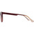 Maui Jim Lonomea Shiny Transparent Red Maui Rose Polarised Temple