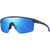 Maui Jim Paluna Matte Black Blue Hawaii Polarised Angle