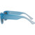 Just Sunnies Kids 7452 Blue Silver Mirror Polarised Temple