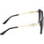 Guess GU00266 Black Deep Gold Smoke Gradient Temple