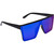 Ugly Fish Rogue Shiny Black Blue Mirror Polarised Angle