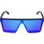 Ugly Fish Rogue Shiny Black Blue Mirror Polarised Front